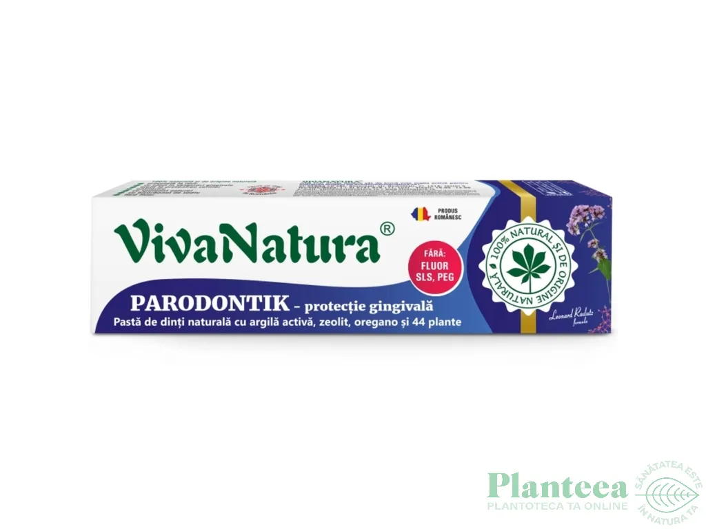 Pasta dinti protectie gingivala Parodontik 80ml - VIVA NATURA