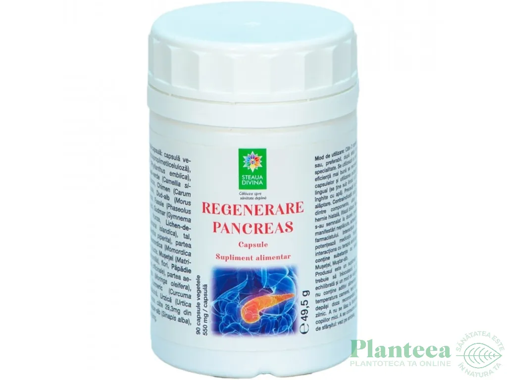 Regenerare pancreas 90cps - SANTO RAPHAEL
