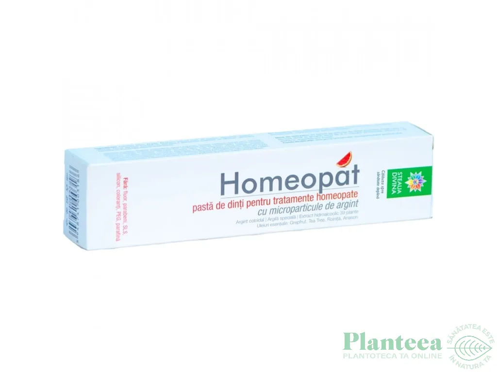 Pasta dinti homeopat Santoral 75ml - SANTO RAPHAEL