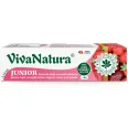 Pasta dinti anticarie copii capsuni Junior 80ml - VIVA NATURA