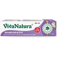 Pasta dinti anticarie Homeopatic 80ml - VIVA NATURA
