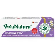 Pasta dinti anticarie Homeopatic 50ml - VIVA NATURA