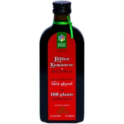 Bitter romanesc Maximus 108plante fara alcool 250ml - SANTO RAPHAEL