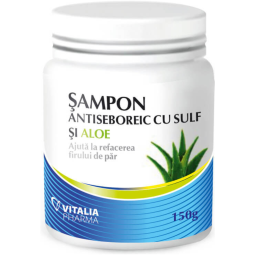 Sampon antiseboreic sulf aloe 150g - VITALIA