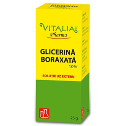 Glicerina boraxata 10% 25g - VITALIA