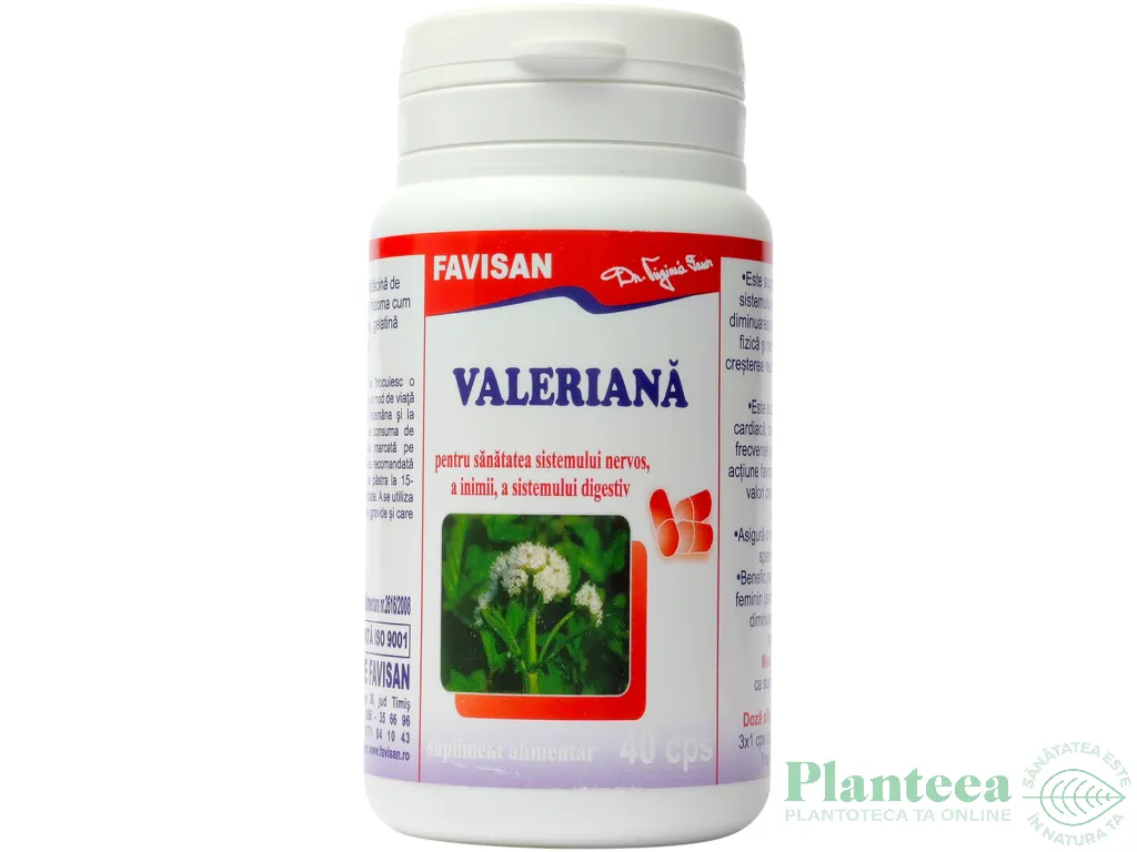 Valeriana 40cps - FAVISAN