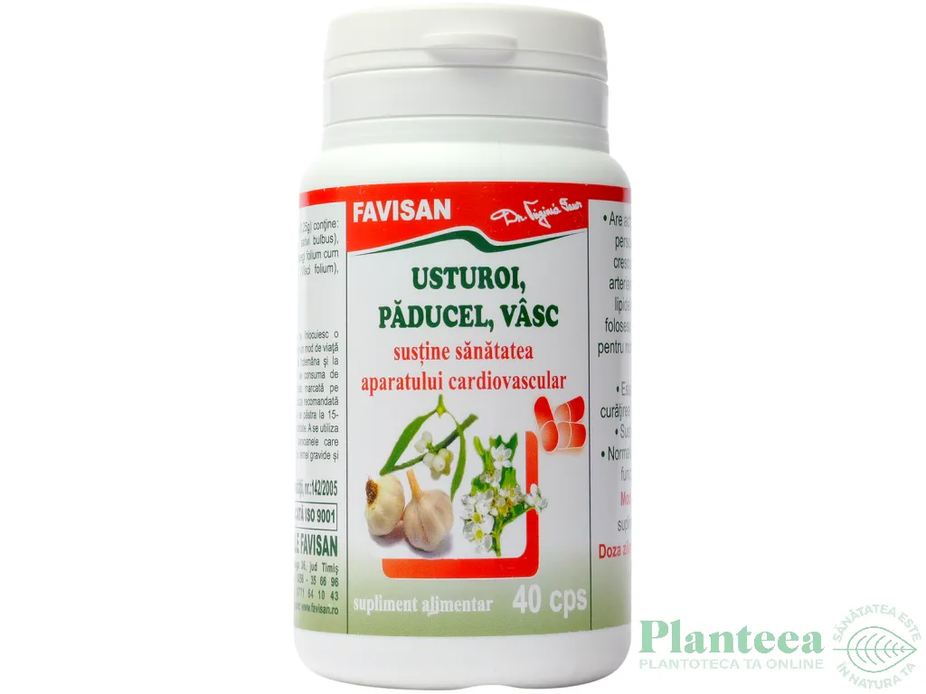 Usturoi paducel vasc 40cps - FAVISAN