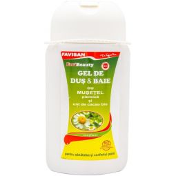 Gel dus baie musetel piersica 300ml - FAVISAN