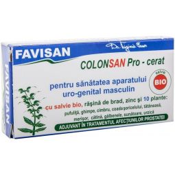 Supozitoare ColonSan Pro cerat 10x1,9g - FAVISAN