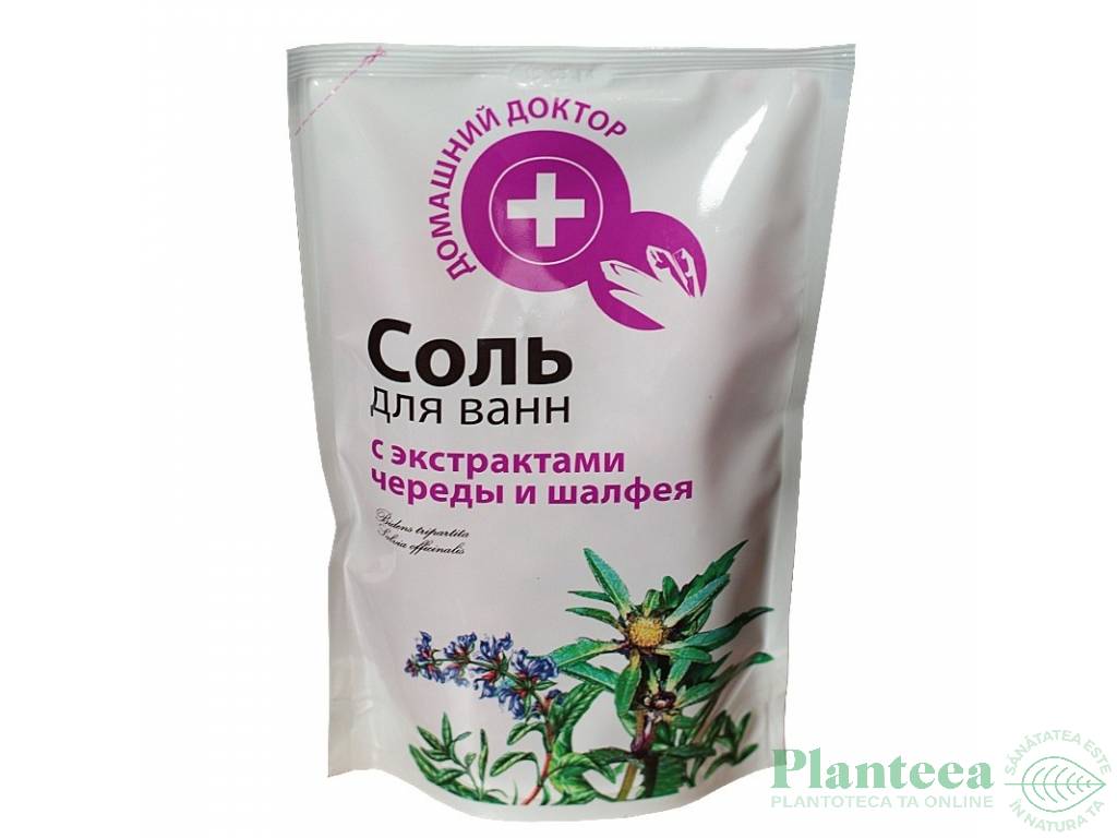 Sare baie dentita salvie 500g - DR CASEI