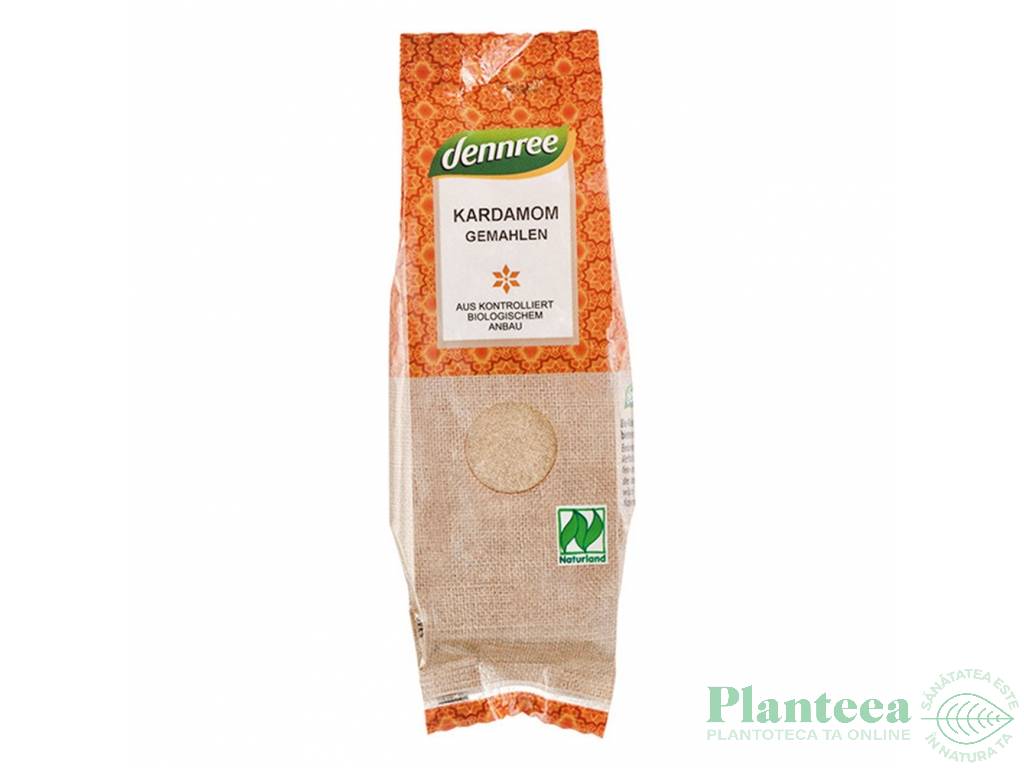 Condiment cardamom macinat eco 50g - DENNREE