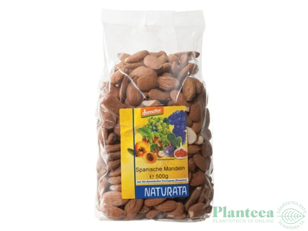 Migdale crude necojite 200g - NATURATA