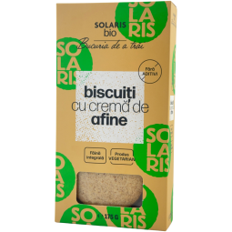 Biscuiti crema afine eco 175g - SOLARIS BIO