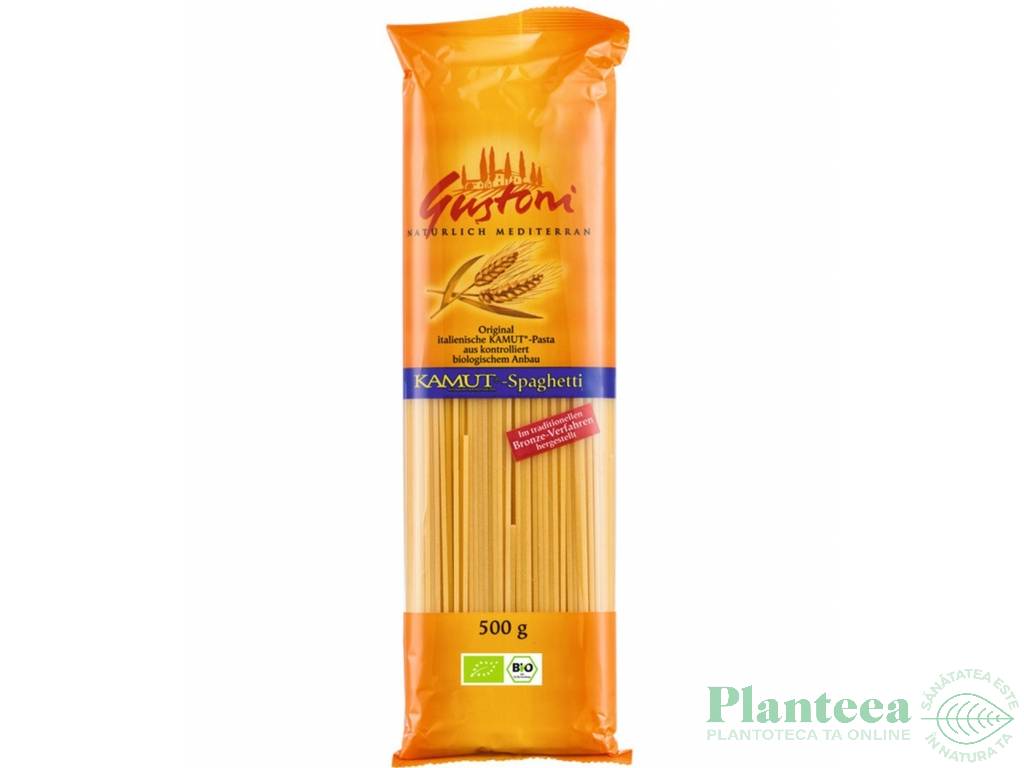 Paste spaghete kamut 500g - GUSTONI