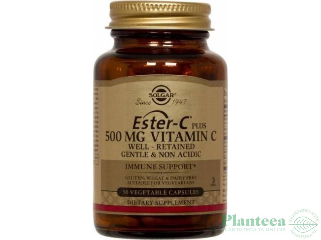 Ester~C plus 500mg 50cps - SOLGAR