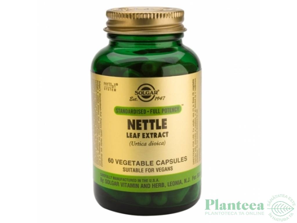 Nettle leaf extract 60cps - SOLGAR