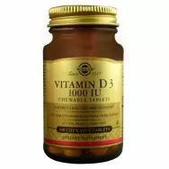 Vitamina D3 1000ui masticabila 100cp - SOLGAR