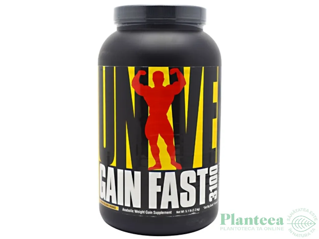 Pulbere Gain Fast 3100 banana 4,5kg - UNIVERSAL