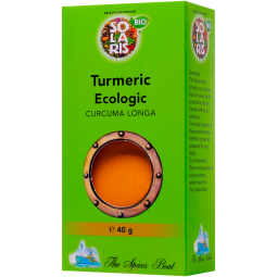 Condiment turmeric macinat eco 40g - LONGEVITA