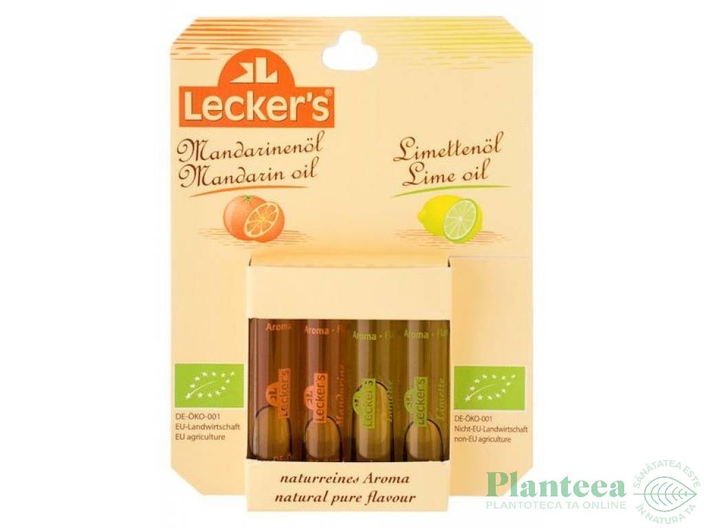 Esente [mandarina + lime] fiole 4x2ml - LECKER`S