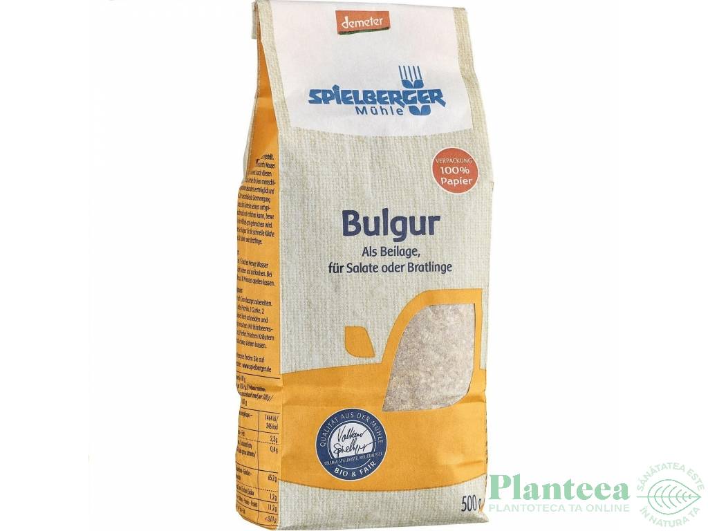 Bulgur grau demeter eco 500g - SPIELBERGER