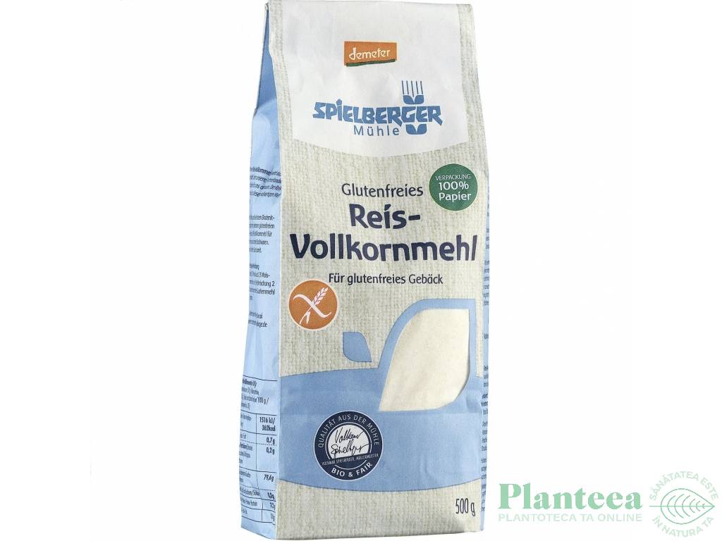 Faina orez integral fara gluten demeter eco 500g - SPIELBERGER