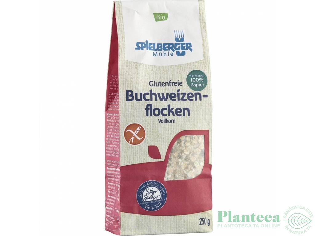 Fulgi hrisca integrala fara gluten eco 250g - SPIELBERGER