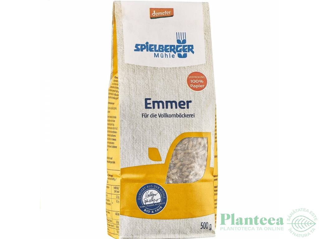 Emmer boabe demeter eco 500g - SPIELBERGER