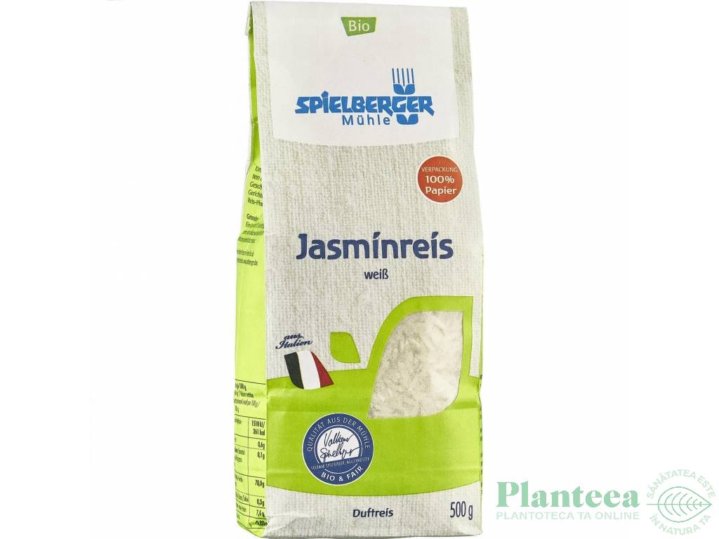 Orez jasmin alb eco 500g - SPIELBERGER