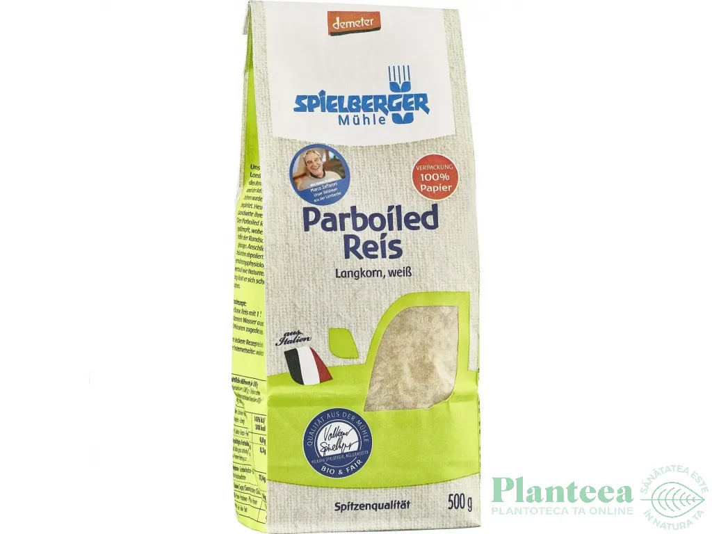 Orez bob lung alb prefiert demeter eco 500g - SPIELBERGER
