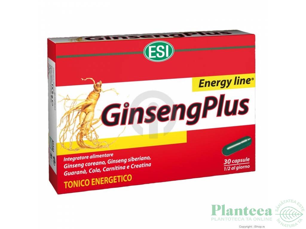 GinsengPlus energy line 30cps - ESI SPA