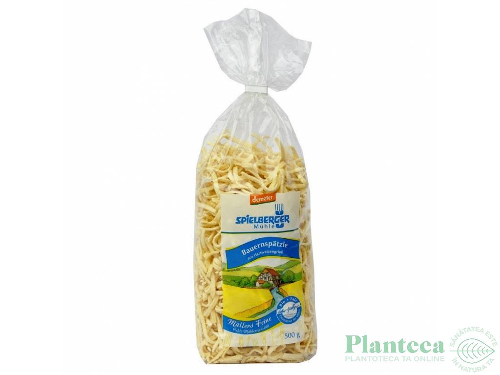 Paste spaetzle bavareze grau demeter eco 500g - SPIELBERGER