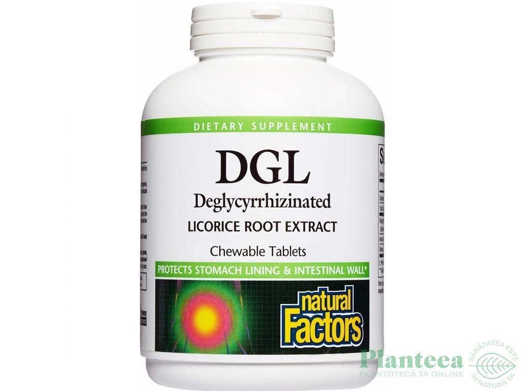 DGL 400 plus 90cps - NATURAL FACTORS