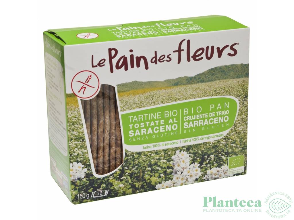 Paine crocanta hrisca fara gluten eco 150g - BLUMENBROT