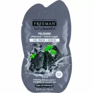 Masca scrub puncte negre carbune 15ml - FREEMAN