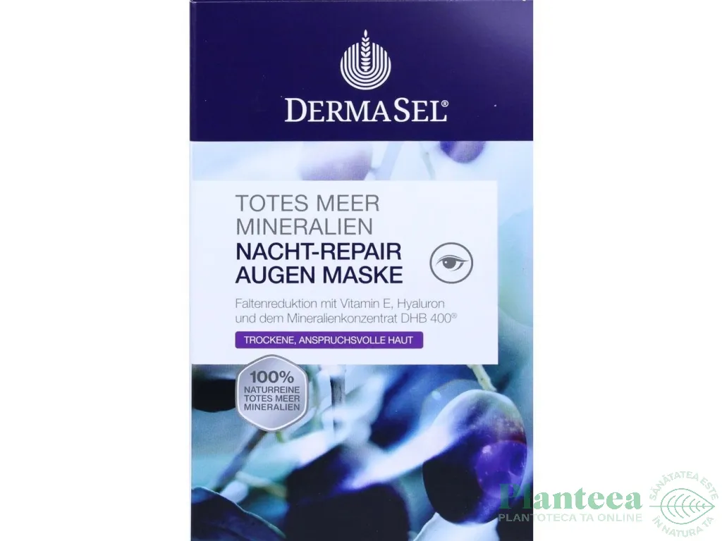 Masca ochi antirid {pl}3ml - DERMASEL