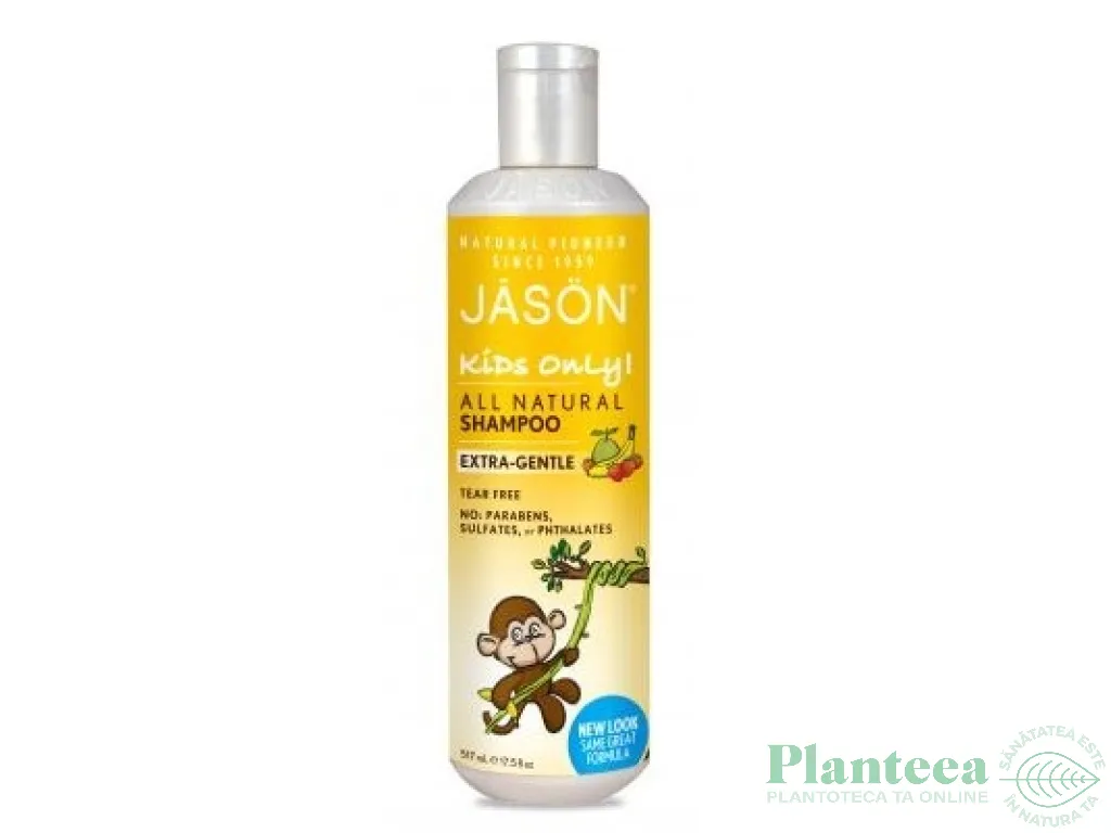 Sampon banane capsuni copii 517ml - JASON