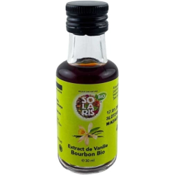 Extract vanilie Bourbon eco 30ml - SOLARIS BIO