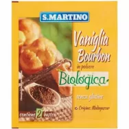 Condiment vanilie bourbon macinata fara gluten eco 2x2g - S.MARTINO