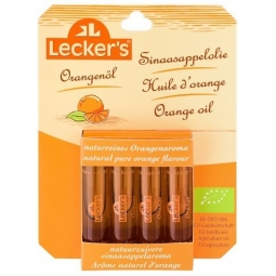 Esenta ulei portocale fiole eco 4x2ml - LECKER`S