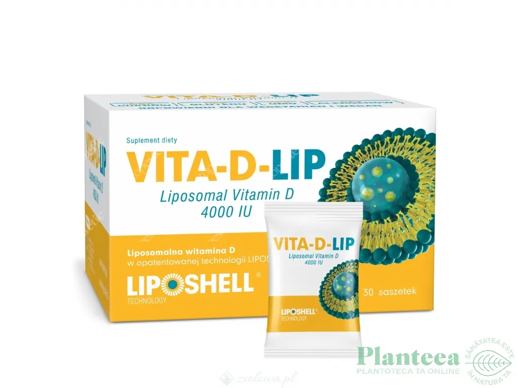 Vitamina D 4000ui lipozomala 30pl - LIPID SYSTEMS
