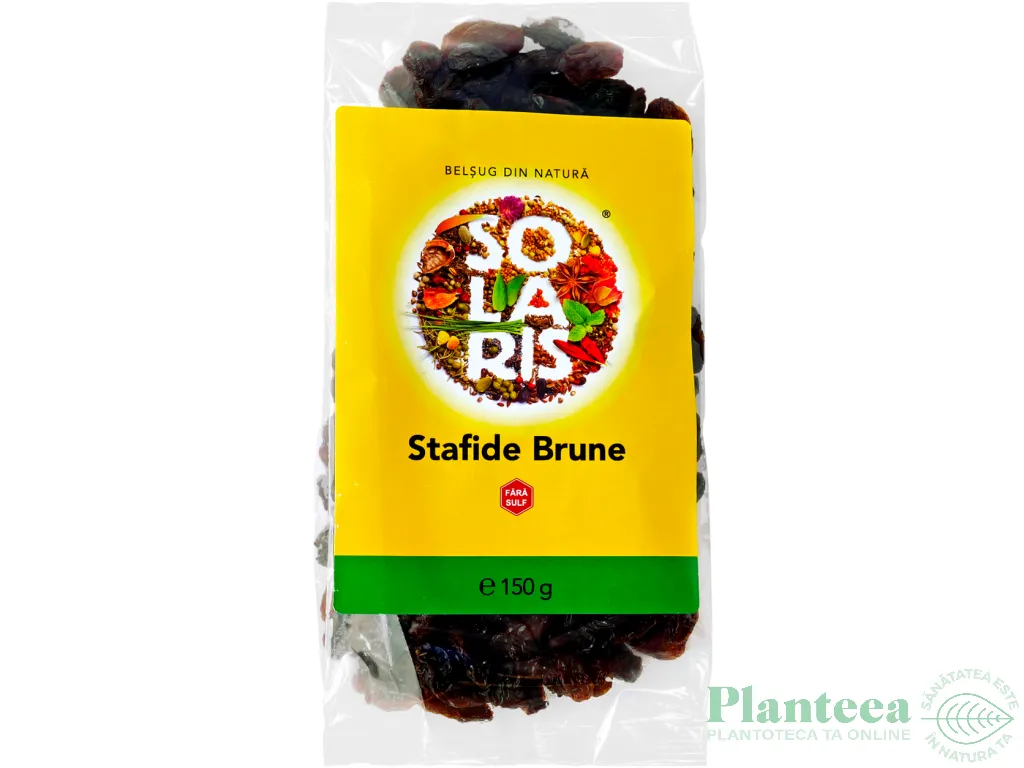 Stafide brune 150g - SOLARIS