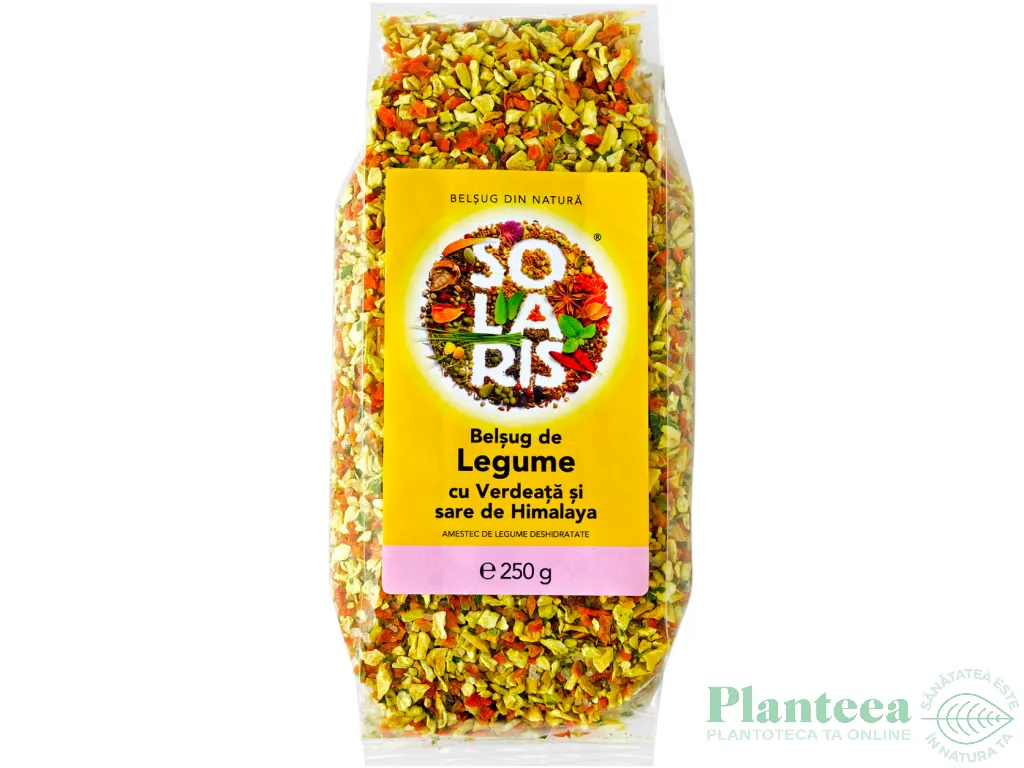 Belsug legume verdeata cu sare Himalaya 250g - SOLARIS