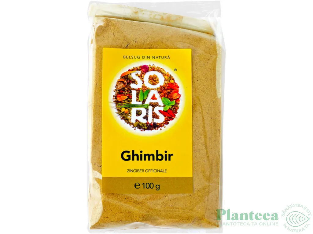 Condiment ghimbir macinat 100g - SOLARIS