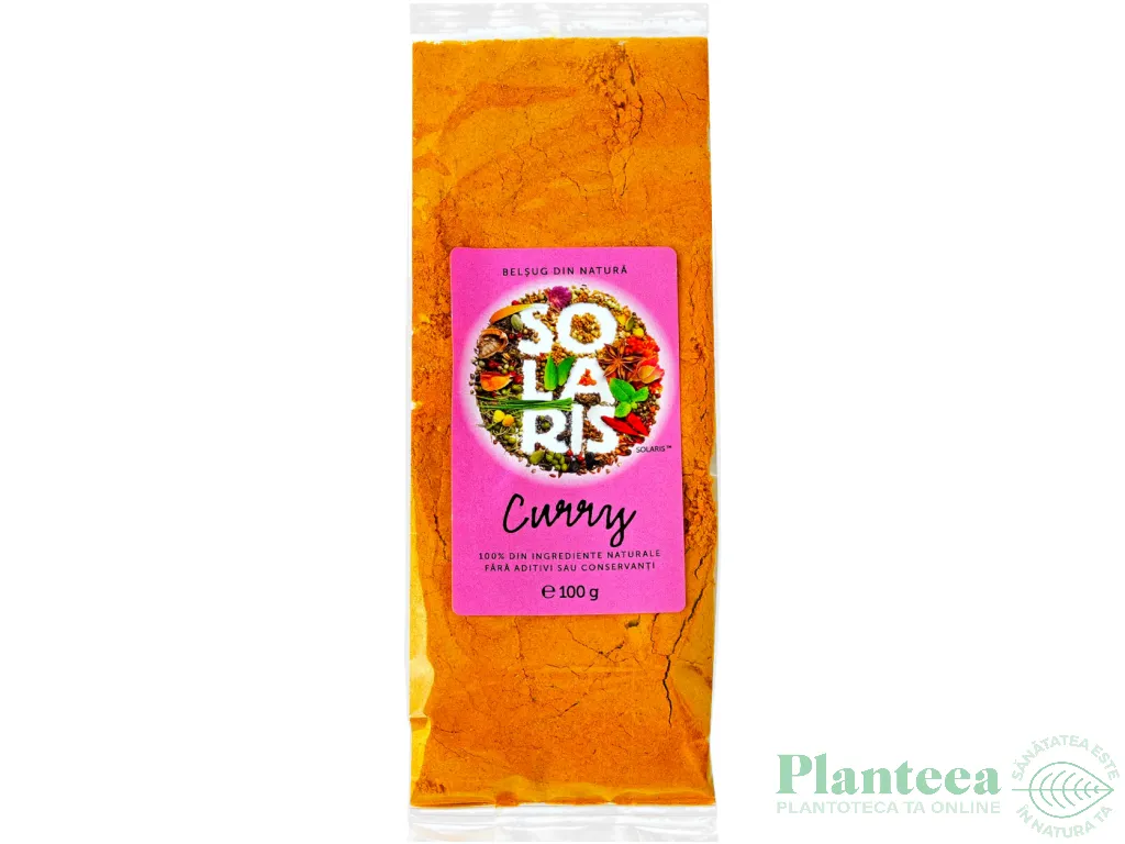 Condimente curry 100g - SOLARIS