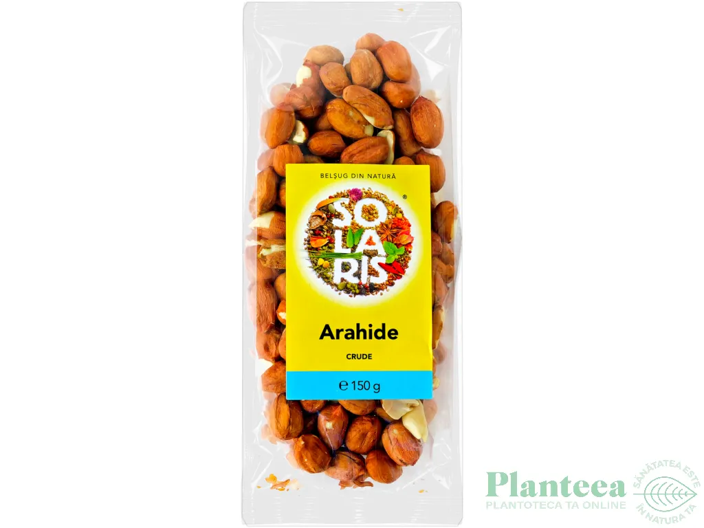 Arahide crude decojite 150g - SOLARIS