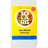 Sare mare grunjoasa neiodata 500g - SOLARIS