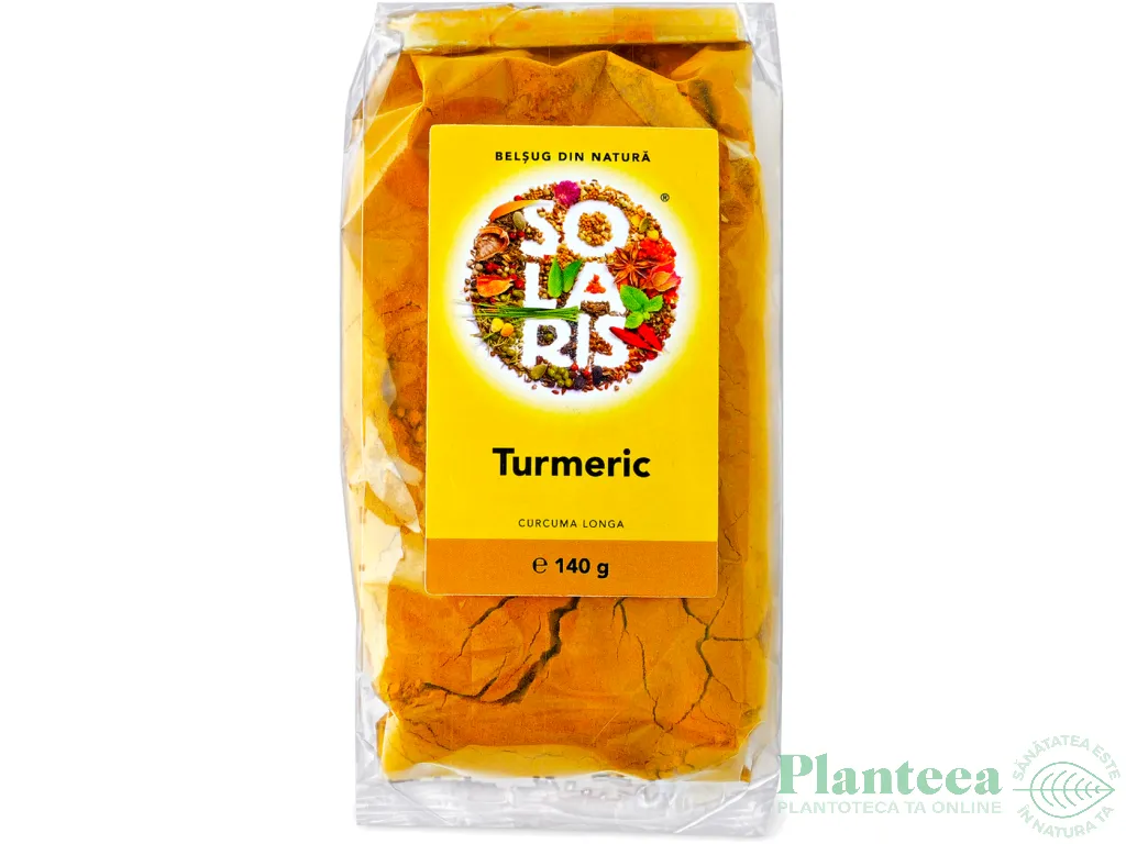 Condiment turmeric macinat 140g - SOLARIS