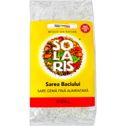 Sare gema fina Sarea baciului 500g - SOLARIS
