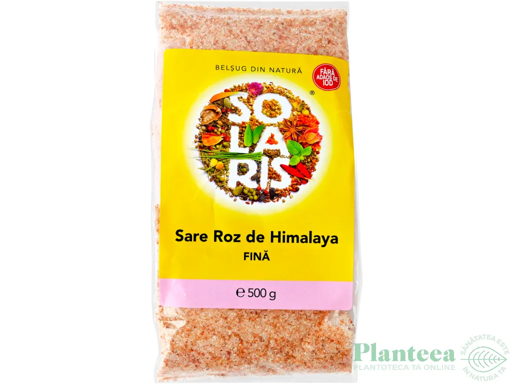 Sare roz fina Himalaya 500g - SOLARIS